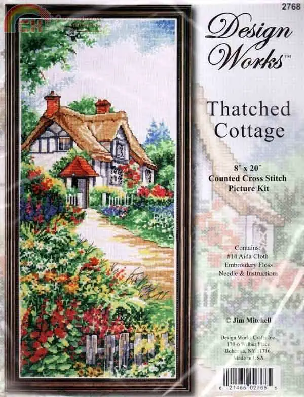 design works dw 2768 thatched cottage