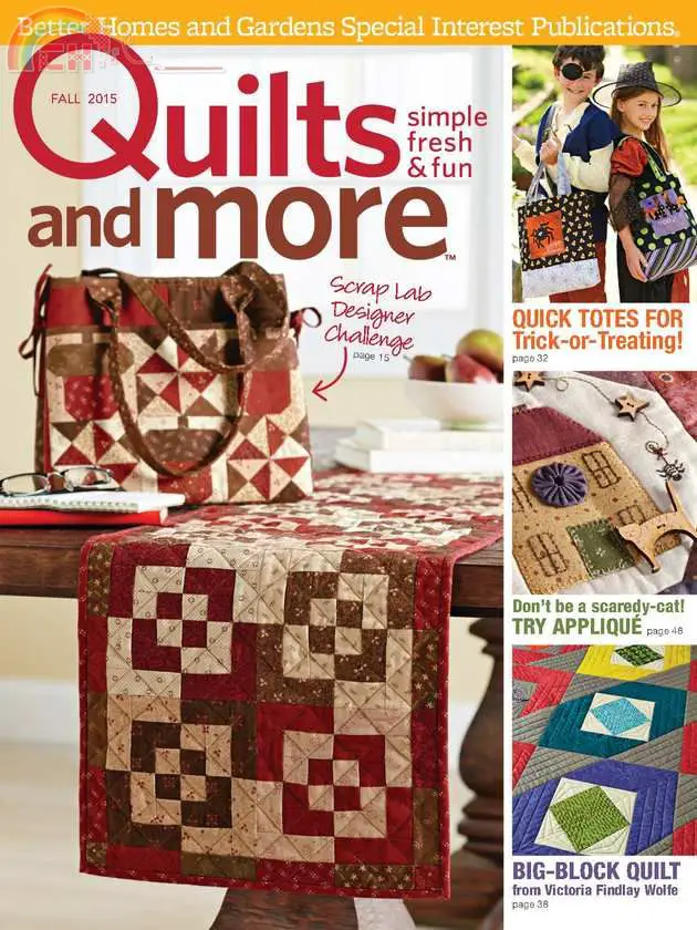 better homes & gardens special interest-quilts and more-fall