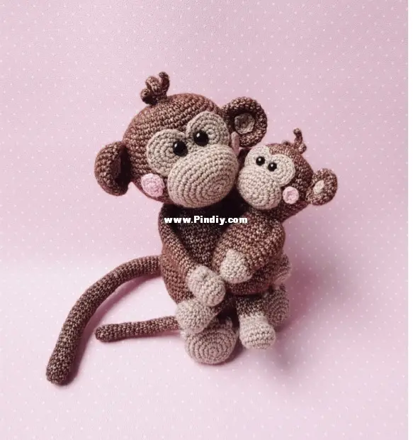 marcha van hooijdonk - abby the monkey and baby coco - dutch