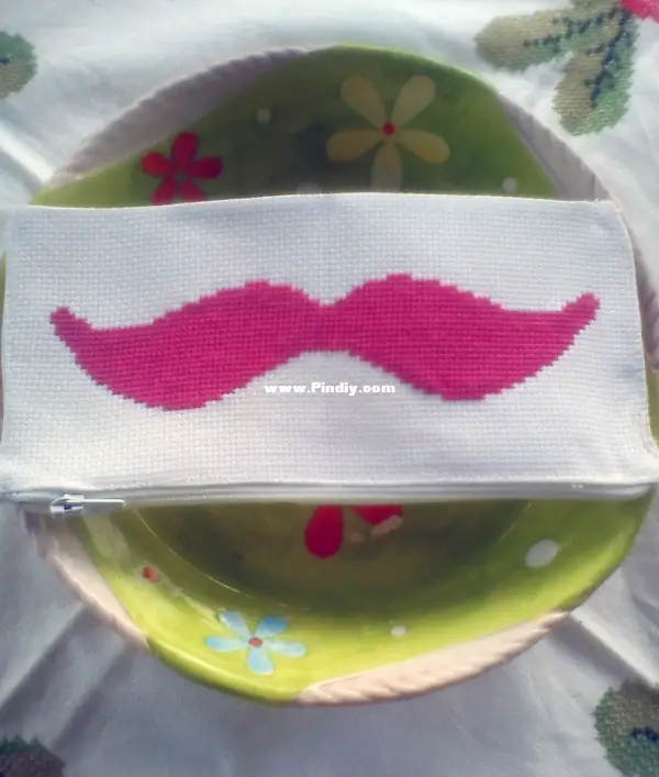 mustache pencil case_pink 4.jpg