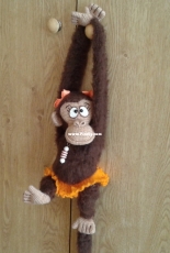 russian monkey toy