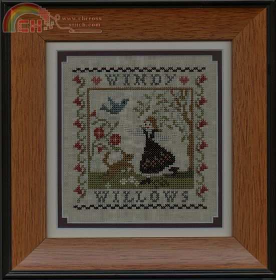 WINDY WILLOWS..freebie finish.-Cross stitch Communication / Download ...