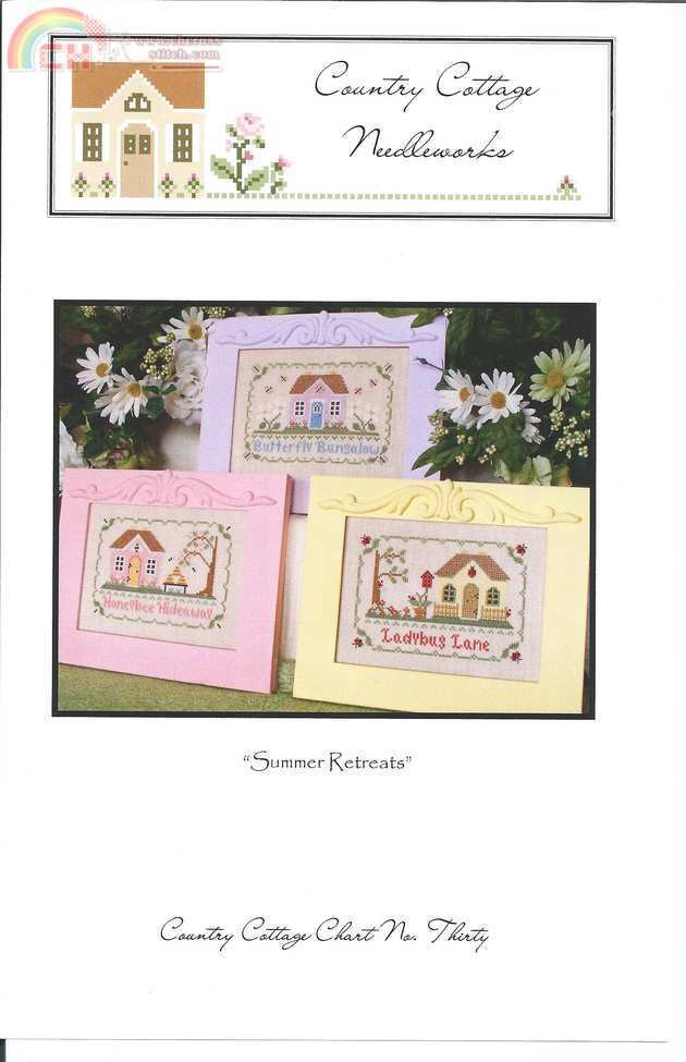 Country Cottage Needleworks CCN 30 Summer RetreatsCross stitch