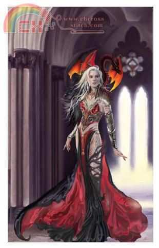 HAENNTMINI 106 Severeielle by Nene Thomas-Cross stitch Communication