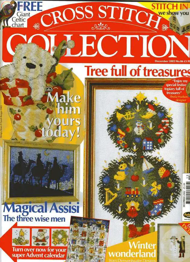 Cross Stitch Collection Issue 86 December 2002-Cross stitch ...