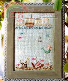 Brightneedle Book 63 Under The Sea Cross Stitch Communication Download Only Reply Cross Stitch Patterns Scanned Pindiy