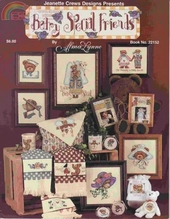 Jeanette Crews Designs 22152 - Beary Special Friends by Alma Lynne ...