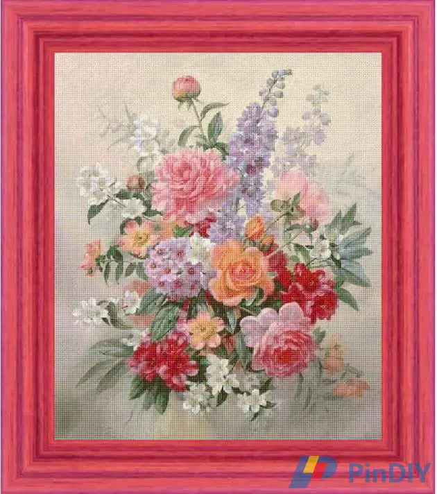 Stefy Palma - Fiori 178-Cross stitch Communication / Download (only ...