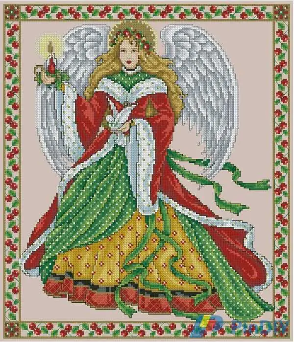 Angel Of Peace By Joan Elliott From Cross Stitch Collection 137 Xsd 