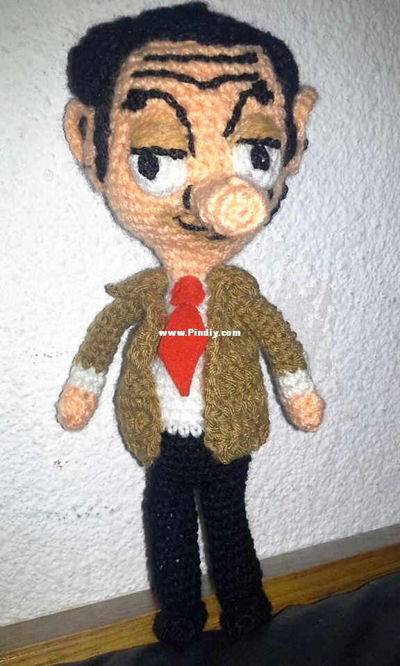 mr bean amigurumi