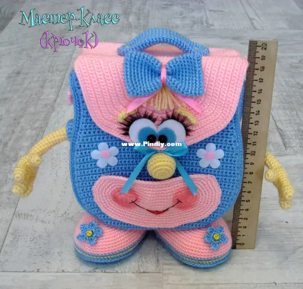 Elena Belova - School backpack - Russian-Knitting and Crochet ...