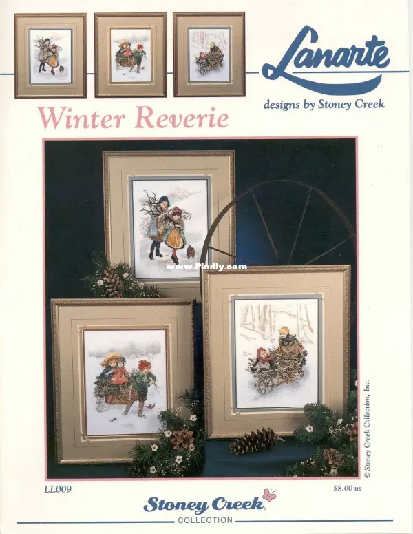 Lanarte Designs By Stoney Creek LL009 - Winter Reverie-Cross Stitch ...