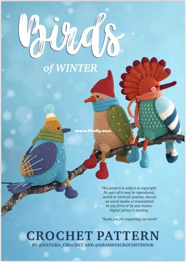 Natura crochet and Granny's crochet hook - Birds of winter-Knitting and  Crochet Communication (only reply)-Crochet 