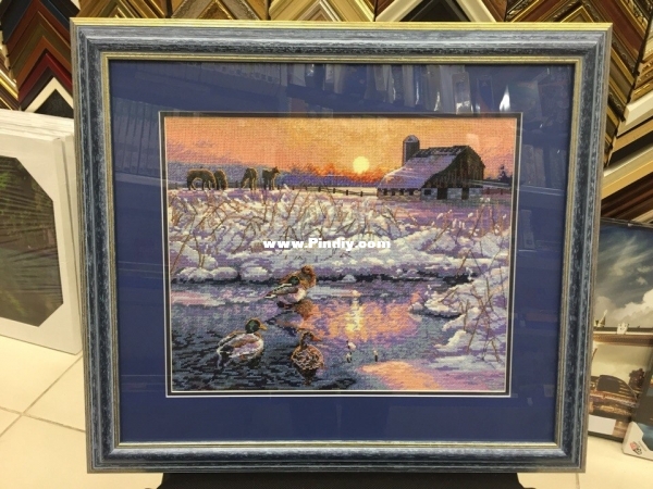 Dimensions Winter Morning-Cross stitch Communication / Download (only ...