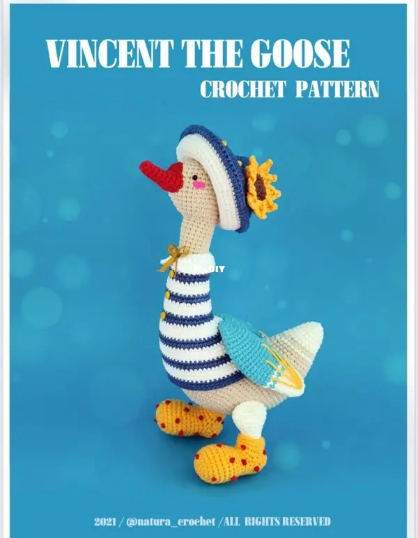 Natura Crochet - Natasha Tishchenko - Vincent the Goose-Knitting and Crochet  Communication (only reply)-Crochet 