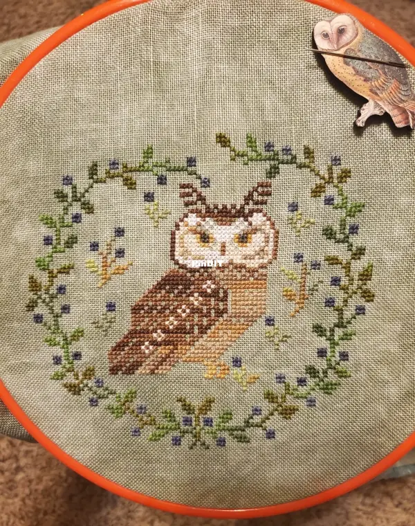 Owl forest embroidery схемы для вышивки