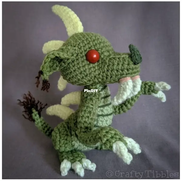 Crafty Tibbles - Christen Stone - El Chupacabra-Knitting and Crochet ...