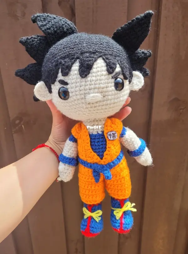Goku (Kakarot) Dragon Ball Z-Knitting and Crochet Communication (only  reply)-Crochet 