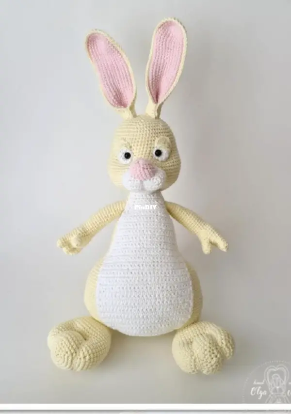 Crochet Wonders Design Olga Kurchenko Easter Bunny Russian