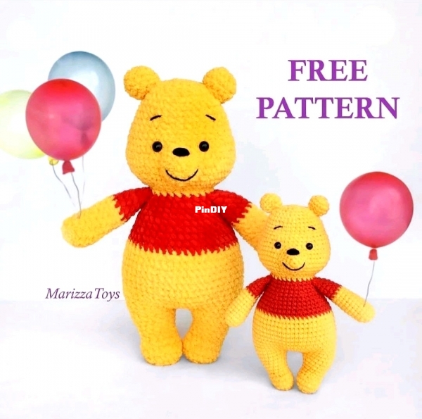 Marizza Toys Lucy Marizza Winnie FreeKnitting and Crochet