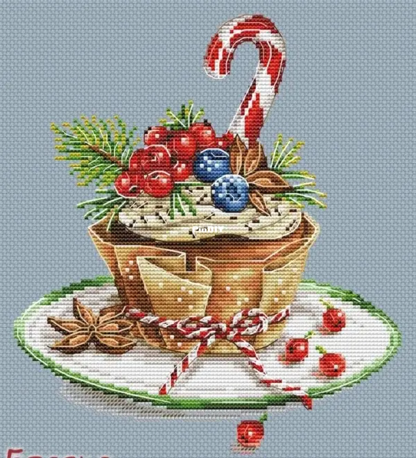 Magic Dessert by Maria Brovko-Cross stitch Communication / Download ...