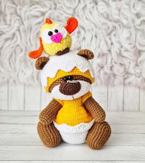 Crochet Wonders Design Crochet Funny Bear Olga Kurchenko Outfit