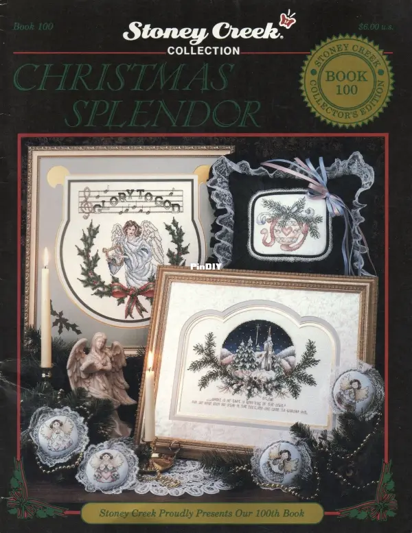 Stoney Creek Collection - Book 100 - Christmas Splendor-Cross stitch ...