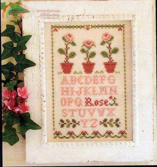 Схема rose garden sampler