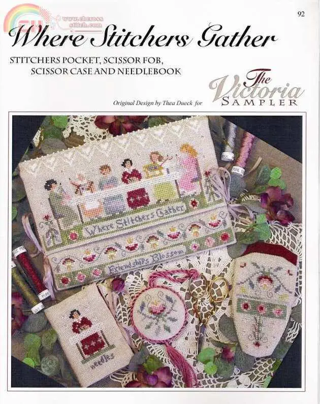 The Victoria Sampler 92 Where Stitchers GatherCross stitch