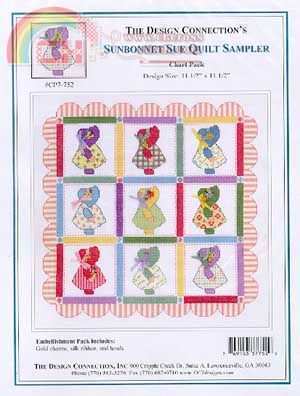 The Design Connection CP7-752 - Sunbonnet Sue Quilt Sampler-Cross ...