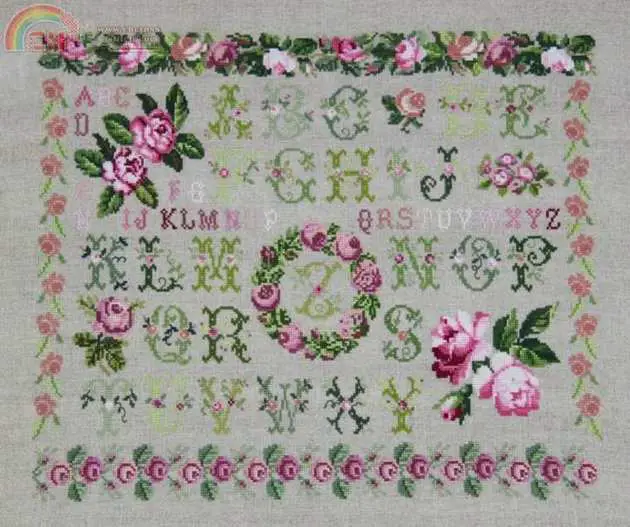 Схема rose garden sampler