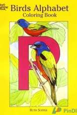 Dover Coloring Books - Birds Alphabet Coloring Book by Ruth Soffer