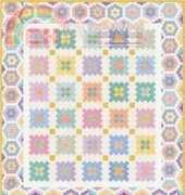 Darlene Zimmermann-Almost a Flower Garden Quilt-Free Pattern