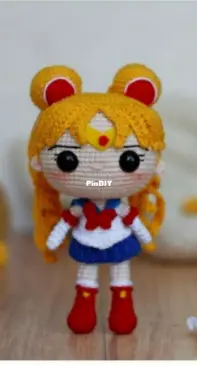 Laraña - Laranha Handmade - Lhyla Tirado Tacilla - Sailor Moon - Spanish