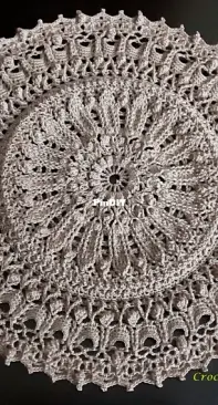 Crochet Shelters - Gangarathna Bhat - Aashna Doily - English and Russian