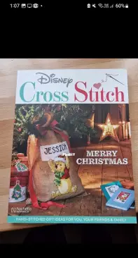 Disney Cross Stitch Merry Christmas