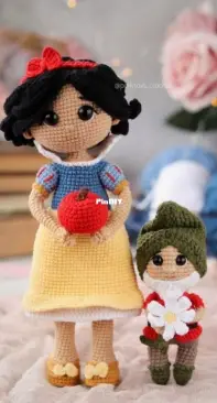 Polly Toys Crochet - Dasha Lobacheva - Snow White