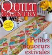 Quilt Country-N°38-2014-Petites douceurs estivales /French