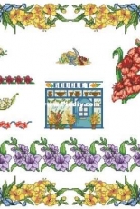 Encyclopedie du point de croix vol.4 Fleurs Arbres et Feuilles -> Gladiolus