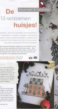 Season Cottages - Loredana Briozzo from Borduurblad XSD & PCS
