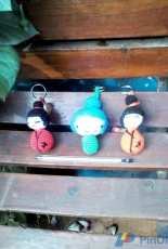 kokeshi llaveros