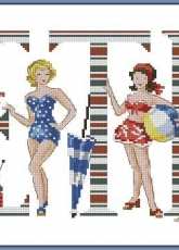Les Brodeuses Parisiennes - Cabas Biarritz xsd