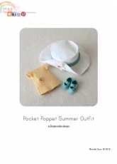 Gingermelon Design - Pocket Poppet Summer Outfit