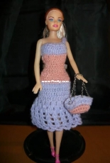 Maguinda Bolsón - Samanta dress and bag set for dolls