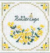 The Victoria Sampler Learning Collection Level 2 Loop Stitch BCS 2-8 - Buttercups