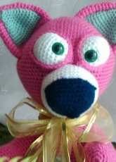 My crochet rosa cat