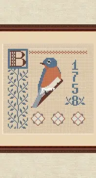 The Bluebird Needleworks - Bluebird by Ivita Prasolova - XSD