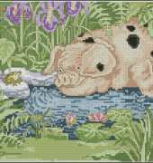DMC K3365 Curly Tails - Lily Pond