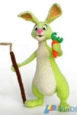 Inspired Crochet Toys - Elena Pichugina - Rabbit Gardener