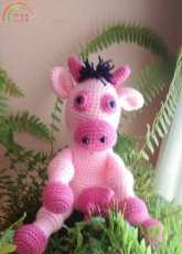Crochet cow
